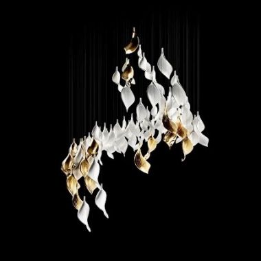 Ý TƯỞNG TẠO HÌNH ĐÈN CHÙM TRANG TRÍ NHIỀU ĐIỂM TREO