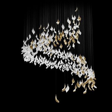 Ý TƯỞNG TẠO HÌNH ĐÈN CHÙM TRANG TRÍ NHIỀU ĐIỂM TREO